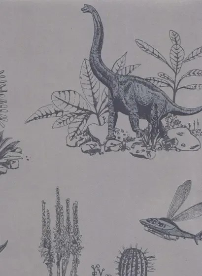 Sian Zeng Carta da parati Dino - Grey