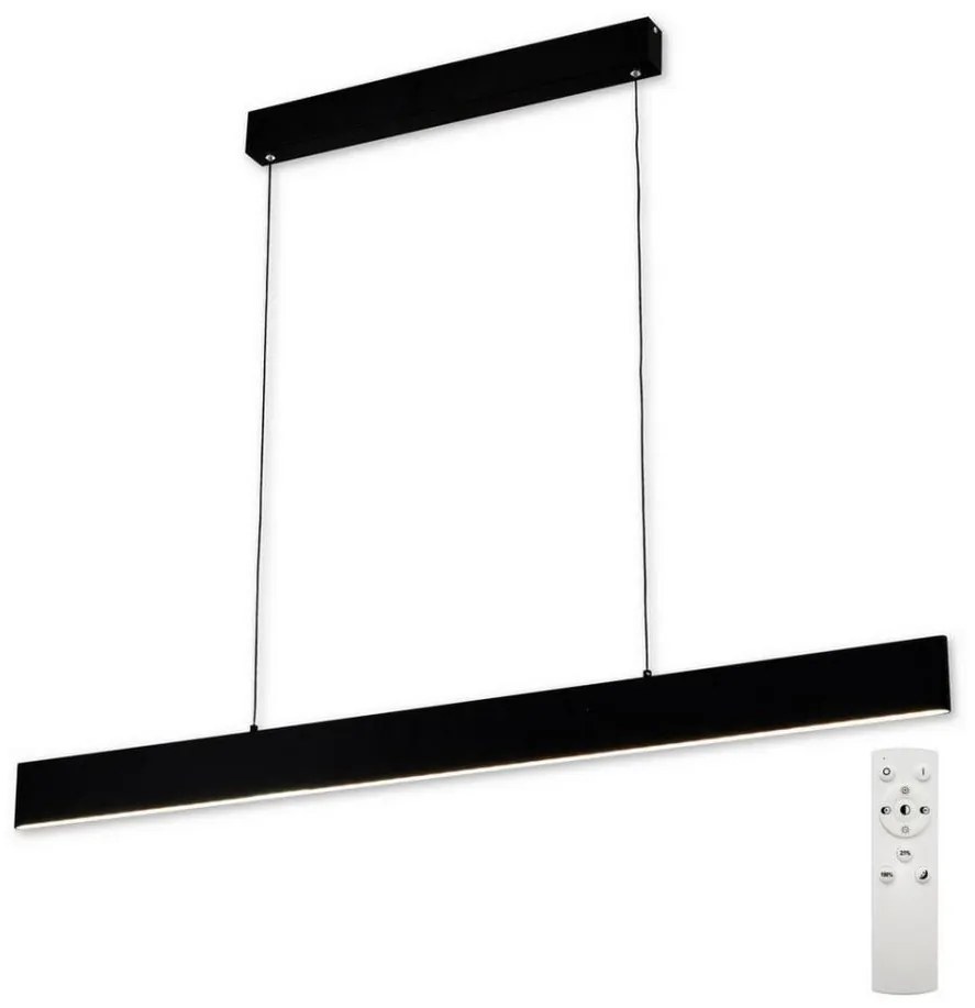 Top Lampada - Lampadario a sospensione con filo LED dimmerabile LED/30W/230V nero + +TC