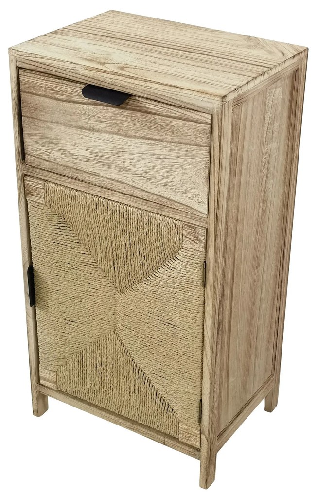 AZEL - mobiletto in legno con 1 cassetto e 1 anta