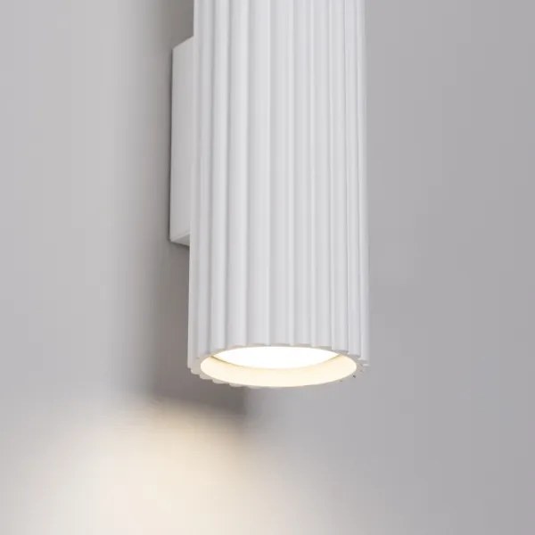 Brilagi - Lampada da parete LED CRESTO 2xGU10/10W/230V 30 cm bianca