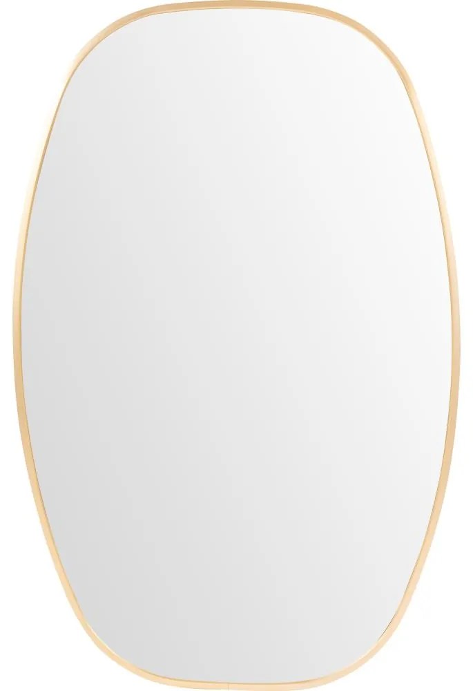 Globo B992548 - Specchio da parete 50x75 cm, dorato