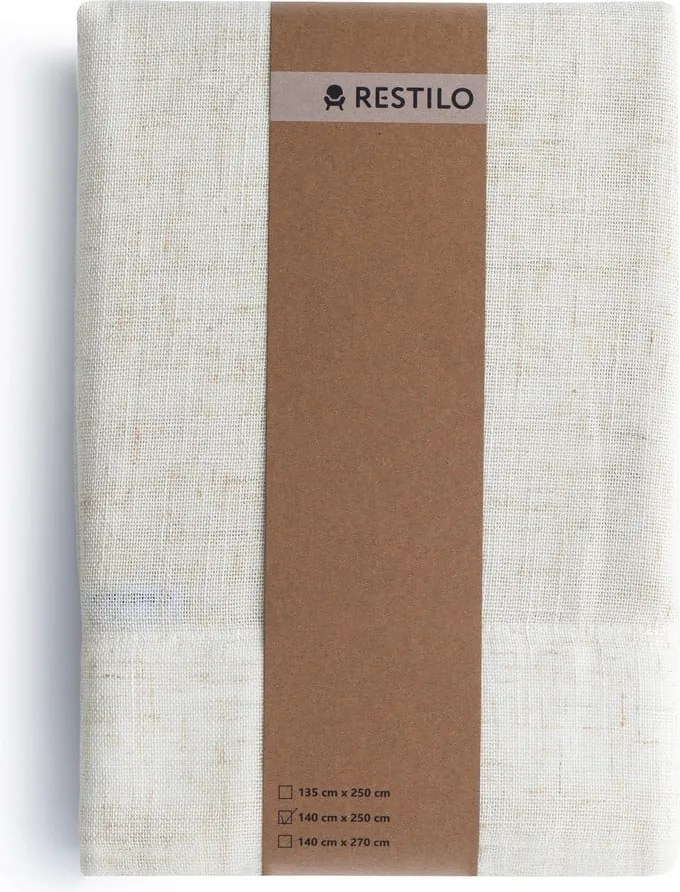 Tenda avorio 140x270 cm Velari – Restilo