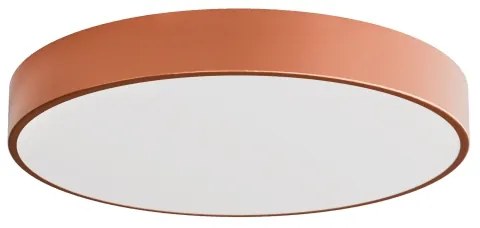 Plafoniera da soffitto con sensore CLEO 5xE27/24W/230V, diametro 60 cm, finitura in rame