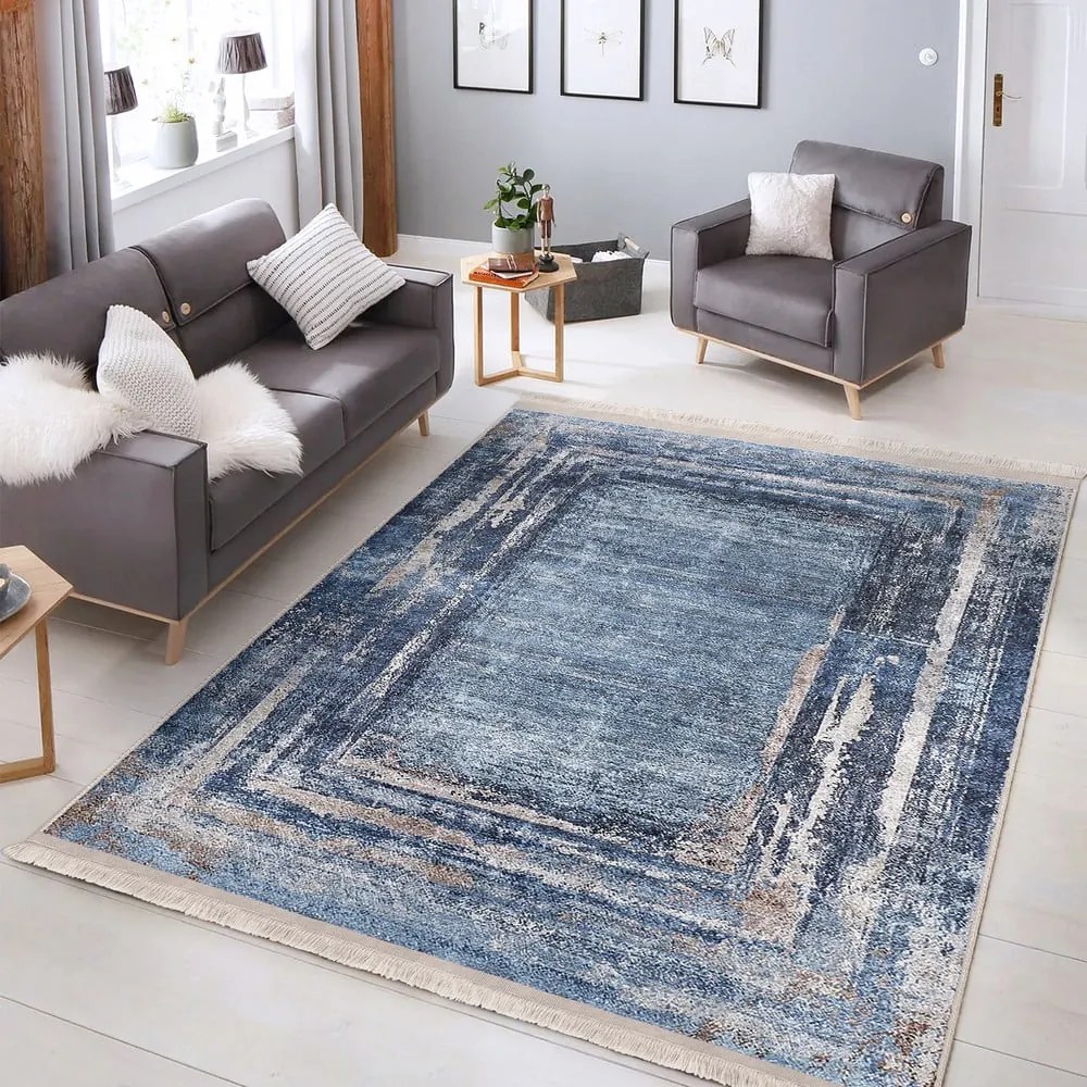 Tappeto blu 80x150 cm - Mila Home