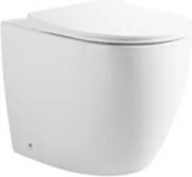 Vaso WC Filo Muro Rimless In Ceramica 52x36x42 Cm Bianco Earth