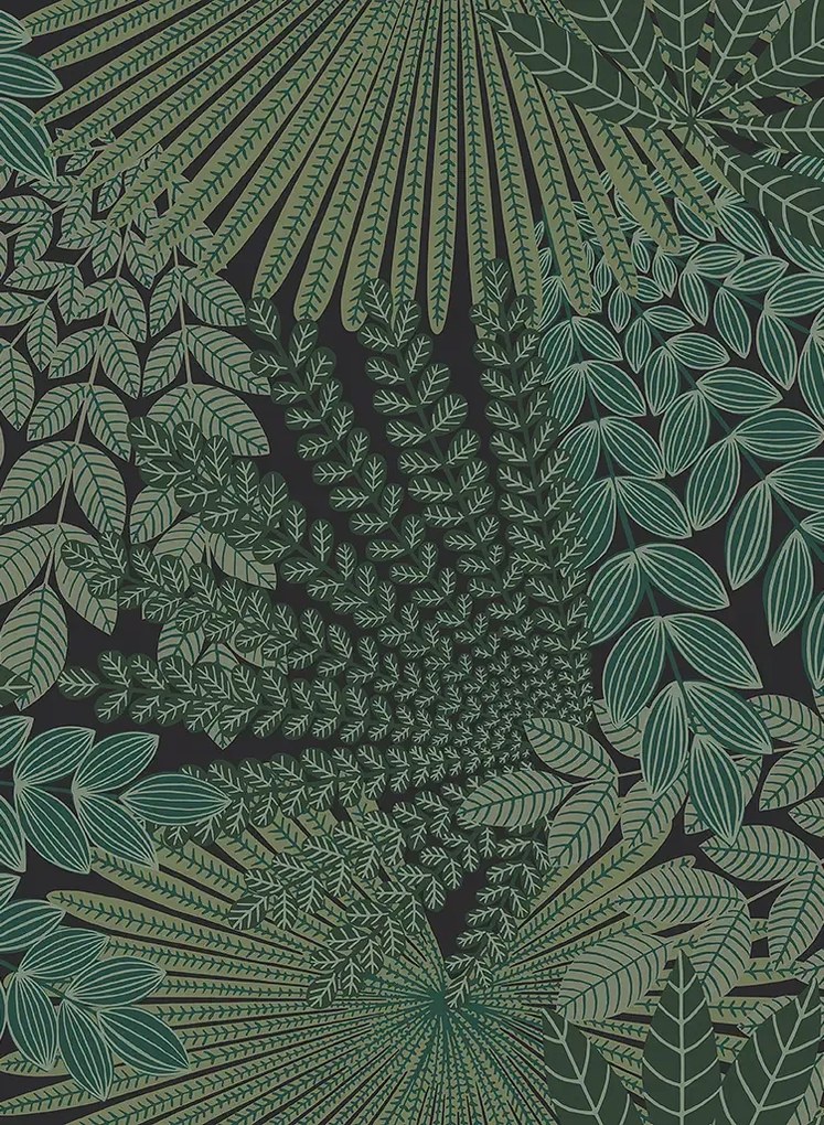 BoråsTapeter Tapete Velvet Leaves - 2263