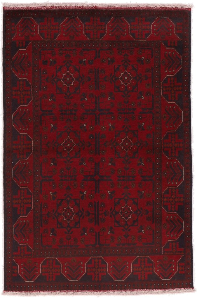 Afghan Tappeto 150x100 (Afghanistan) Annodato A Mano