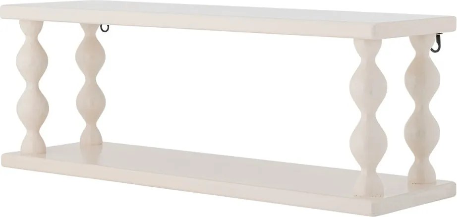 Mensola bianca con ripiani multipli 60 cm Salino – Bloomingville