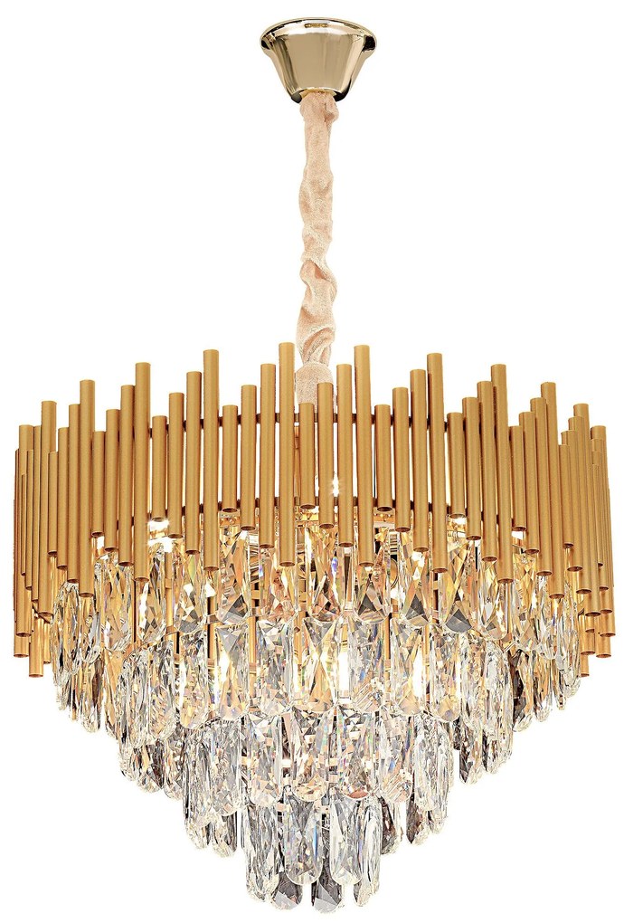 Lampada Cristal G062-CP 50CM GOLD