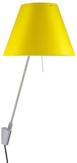 Costanzina Applique da Parete Alu/Smart Yellow - Luceplan