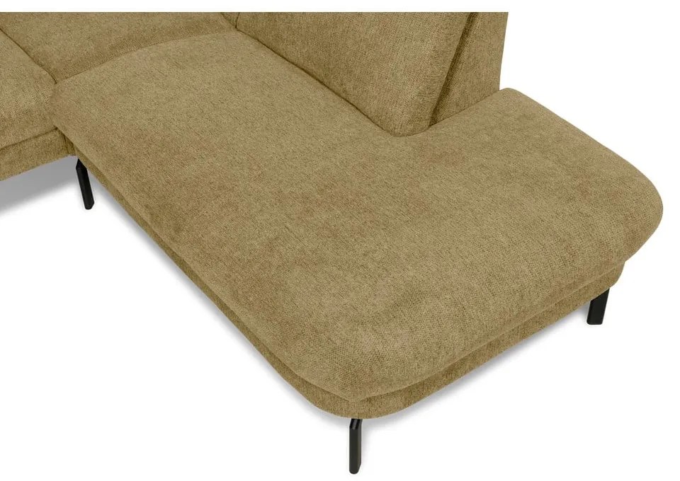 Divano angolare color senape (angolo destro) Gomero - Scandic