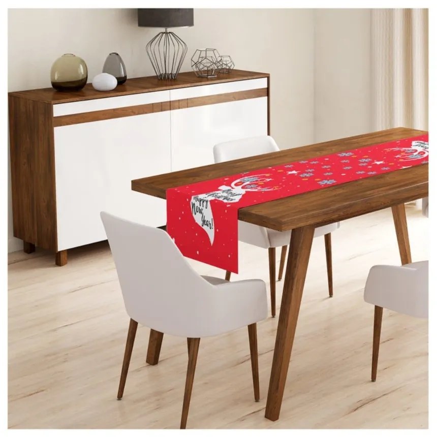 Set di 4 federe natalizie e runner da tavola Joy - Minimalist Cushion Covers