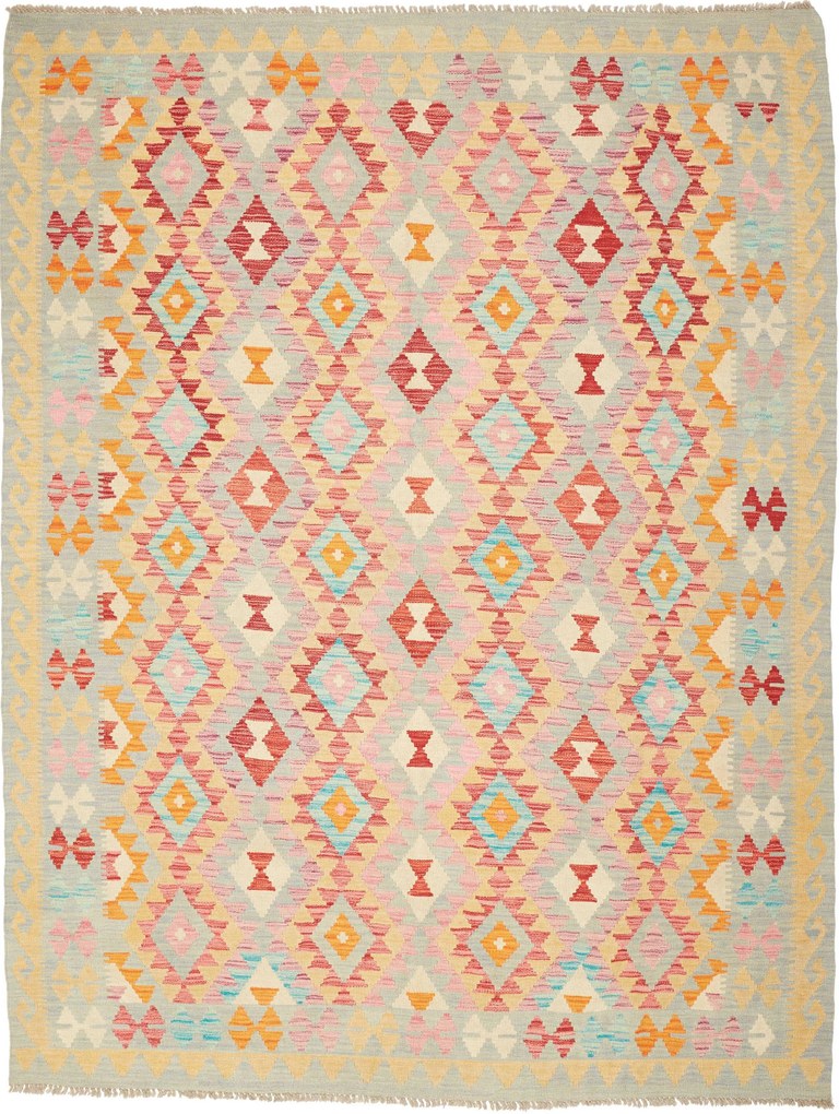 Kilim Tappeto 180x240 (Pakistan) Tessuto A Mano