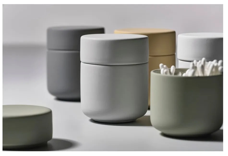 Organizzatore per il bagno in gres grigio Ume - Zone