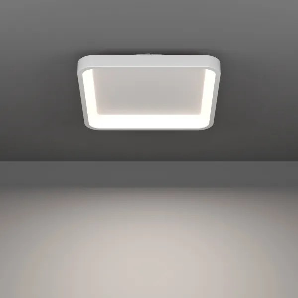 Eglo 901913 - Plafoniera LED RGBW dimmerabile LORETELLO-Z LED/20W/230V 35x35cm bianca