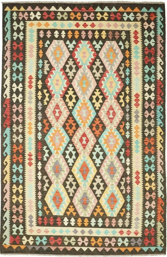 Kilim Tappeto 290 x 200 (Pakistan) Tessuto A Mano