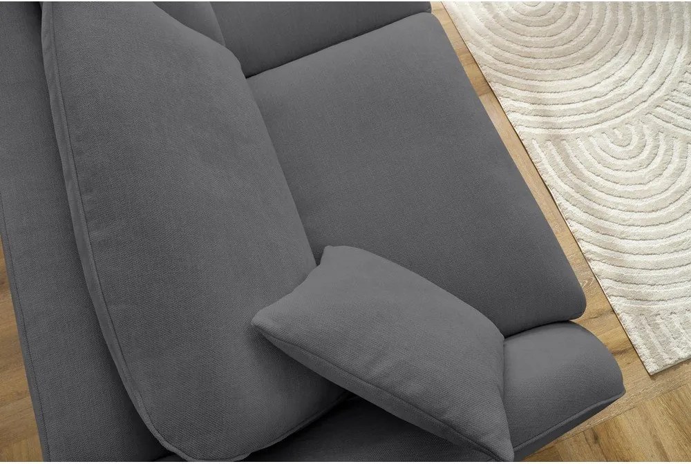 Divano in grigio scuro allungabile 235 cm Cezanne – Bobochic Paris