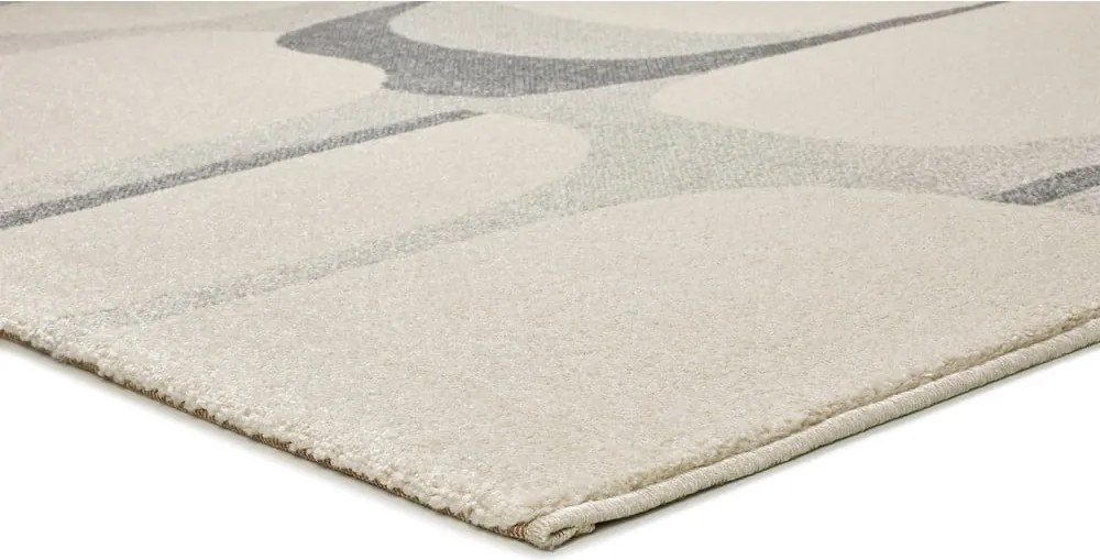 Tappeto grigio chiaro/color crema 80x150 cm Porto – Universal