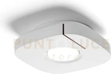 Sardis lampada da soffitto 1 luce attacco gx53 in gesso bianco con ...