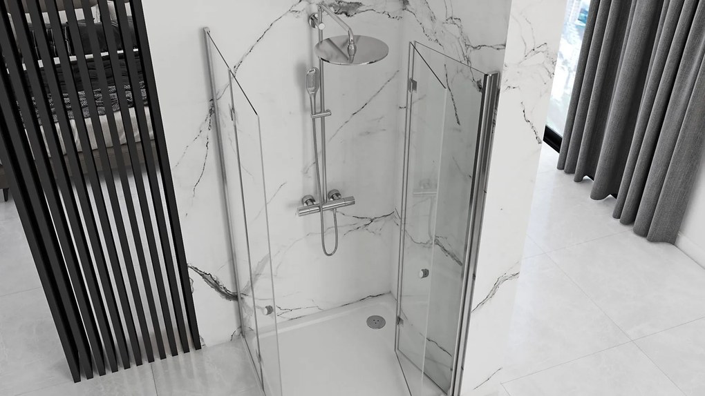 Cabina doccia pieghevole Rea Fold N2