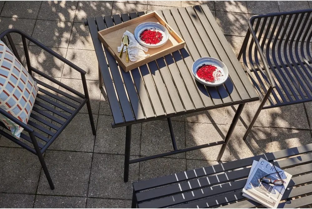 Piatto fondo color crema in gres ø 23 cm Amare - Hübsch