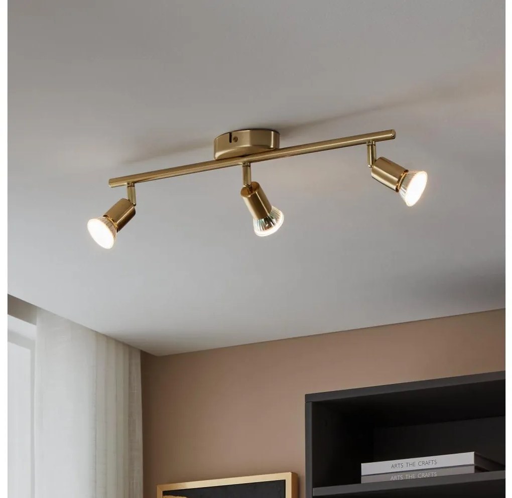 Eglo 33186 - Faretto LED BUZZ-LED 3xGU10/2,8W/230V 3000K oro