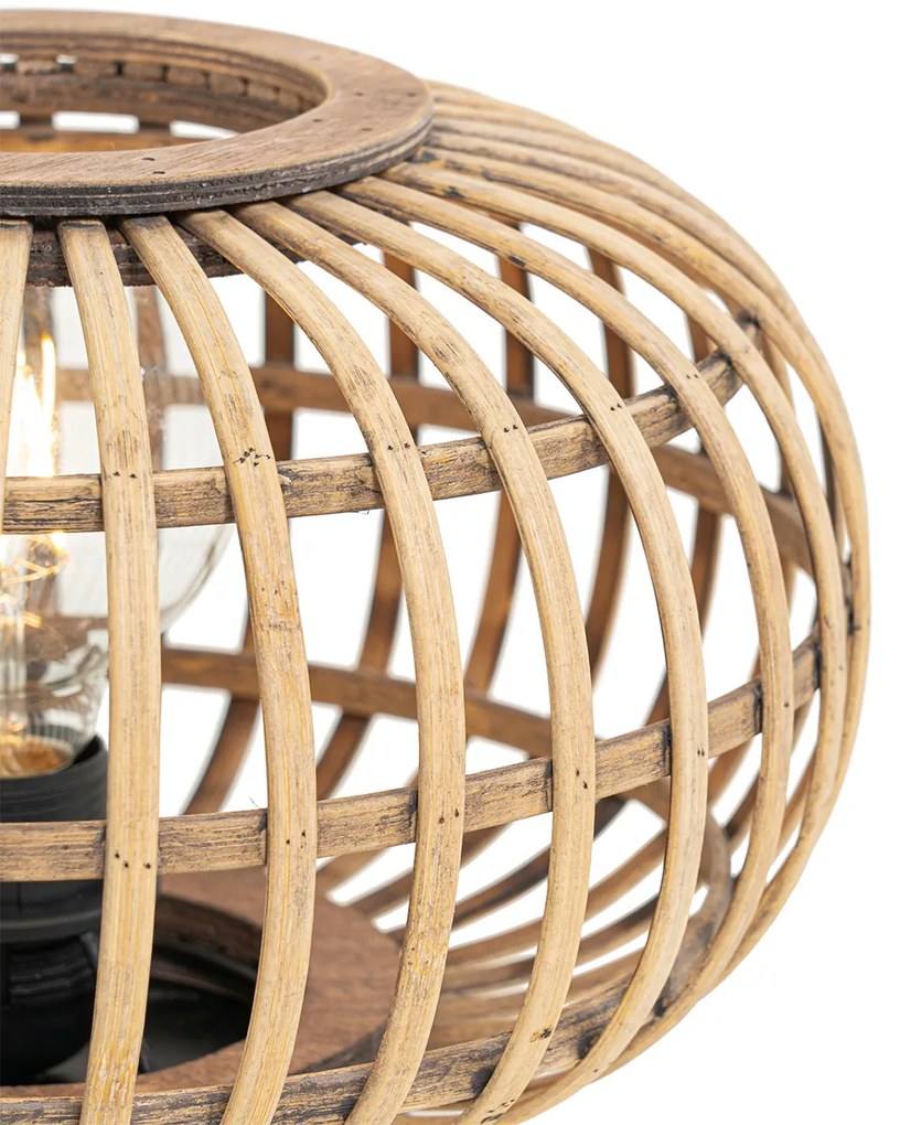 Lampada da tavolo orientale in bambù - Amira