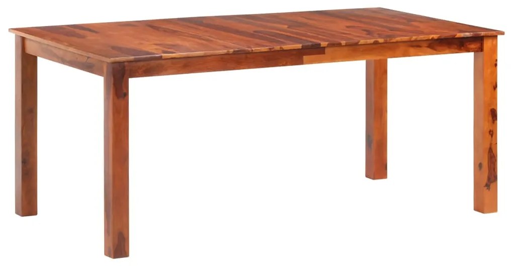 Tavolo da Pranzo 180x90x76 cm in Legno Massello di Sheesham