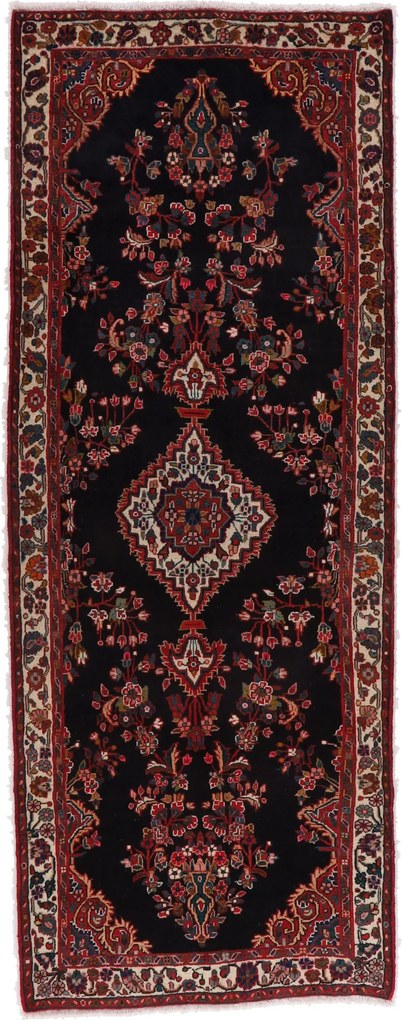 Hamedan Tappeto 120 x 310 (Iran) Annodato A Mano