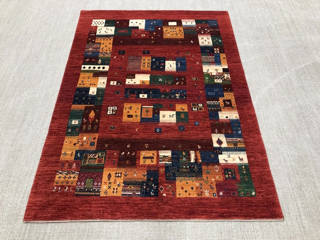 Loribaft Tappeto persiano 140x200 (Iran) Annodato A Mano
