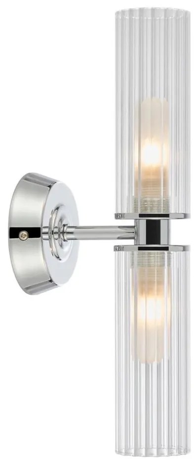 Markslöjd 109027 - Applique da bagno RIMINI 2xG9/20W/230V IP44 cromo lucido