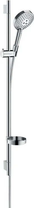 Saliscendi Raindance Select S HANSGROHE  in abs cromo 3 gettia nticalcare e cartuccia in ceramica