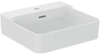 Ideal Standard Conca Lavabo Rettangolare Da Appoggio 50x45 Cm 1 Foro Bianco Seta