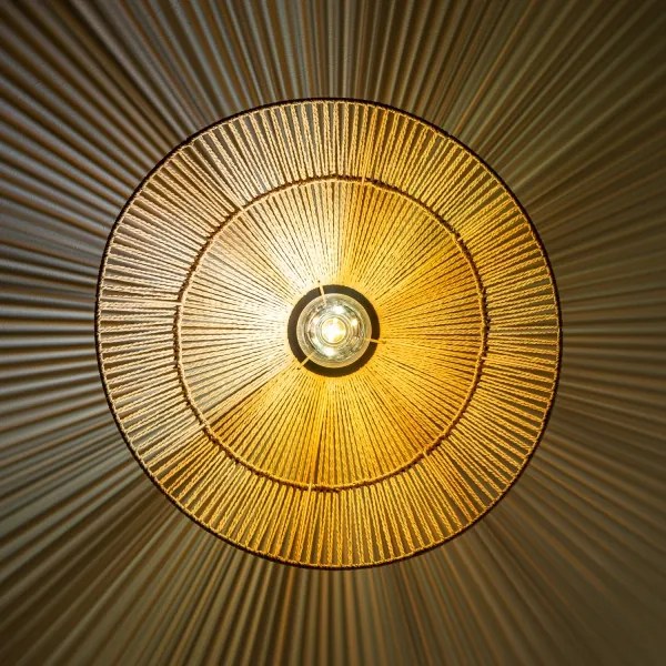 Brilagi - Plafoniera LED CERIA BOHO 1xE27/40W/230V diametro 50 cm marrone