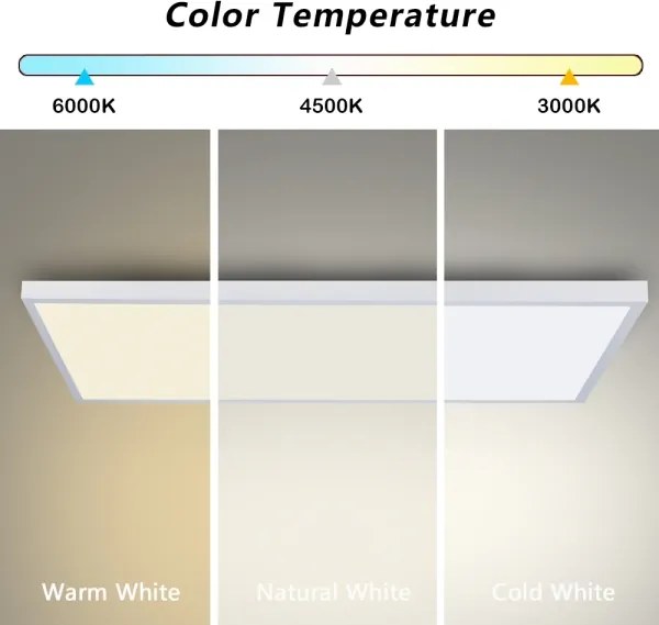 Brilagi-LED Lampada da bagno dimmerabile FRAME SMART LED/96W/230V IP44 bianco + telecomando