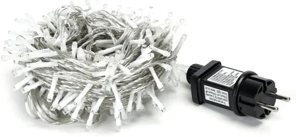 Aigostar - Catena LED natalizia da esterno 200xLED/8 funzioni 23m IP44 bianco freddo