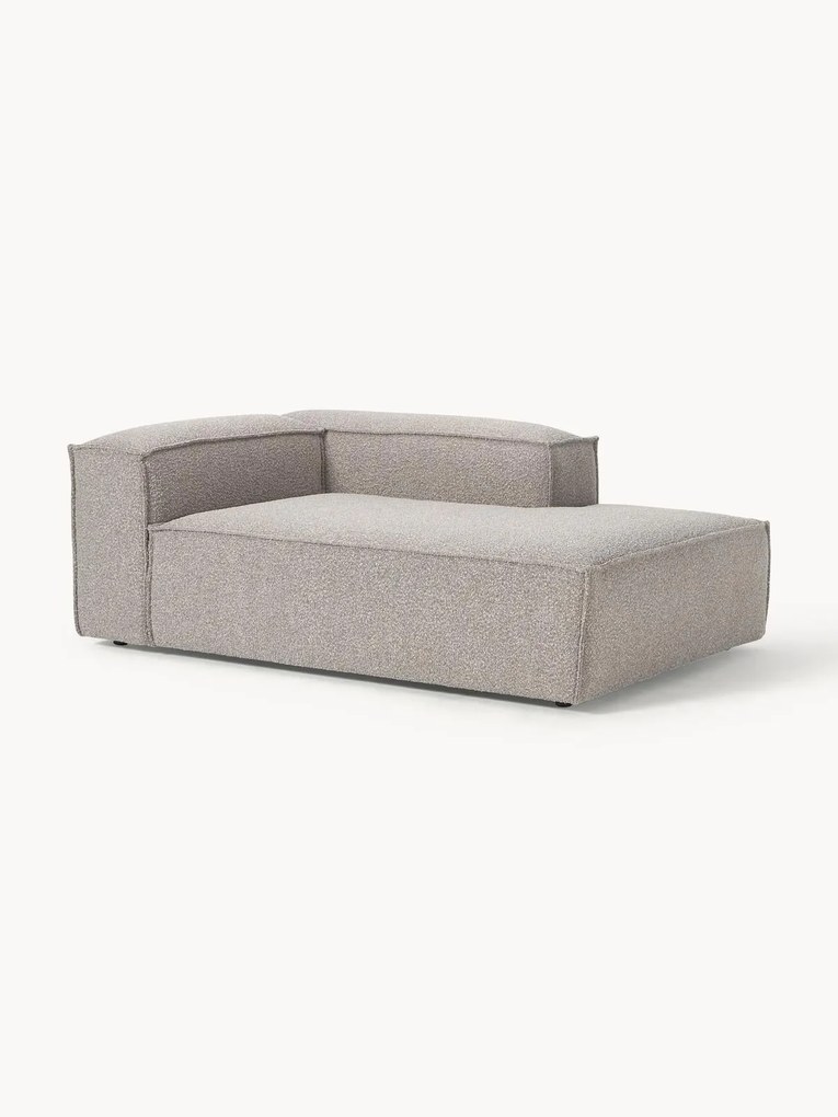 Modulo angolare chaise lounge in bouclé Lennon