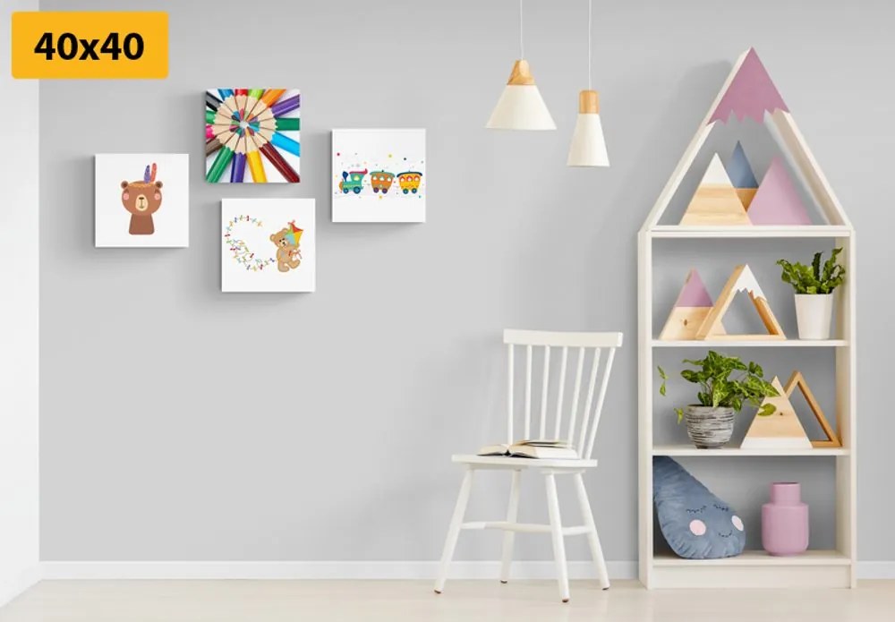 Set di quadri – In versione colorata divertente