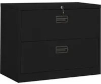 Armadio Classificatore Nero 90x46x72,5 cm in Acciaio cod mxl 60954