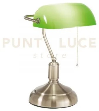 Lampada da tavolo marshall verde 1 luce attacco e27 26x18x40cm in m...