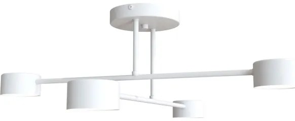 Lampadario a plafone HALO 4xGX53/10W/230V bianco