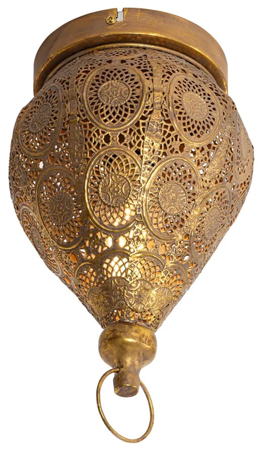 Plafoniera orientale oro 19 cm - Mowgli