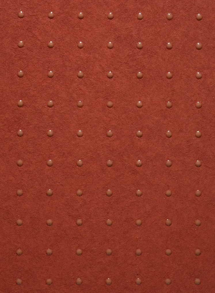 Arte International Tapete Dots - 31027 - Cinnabar Red