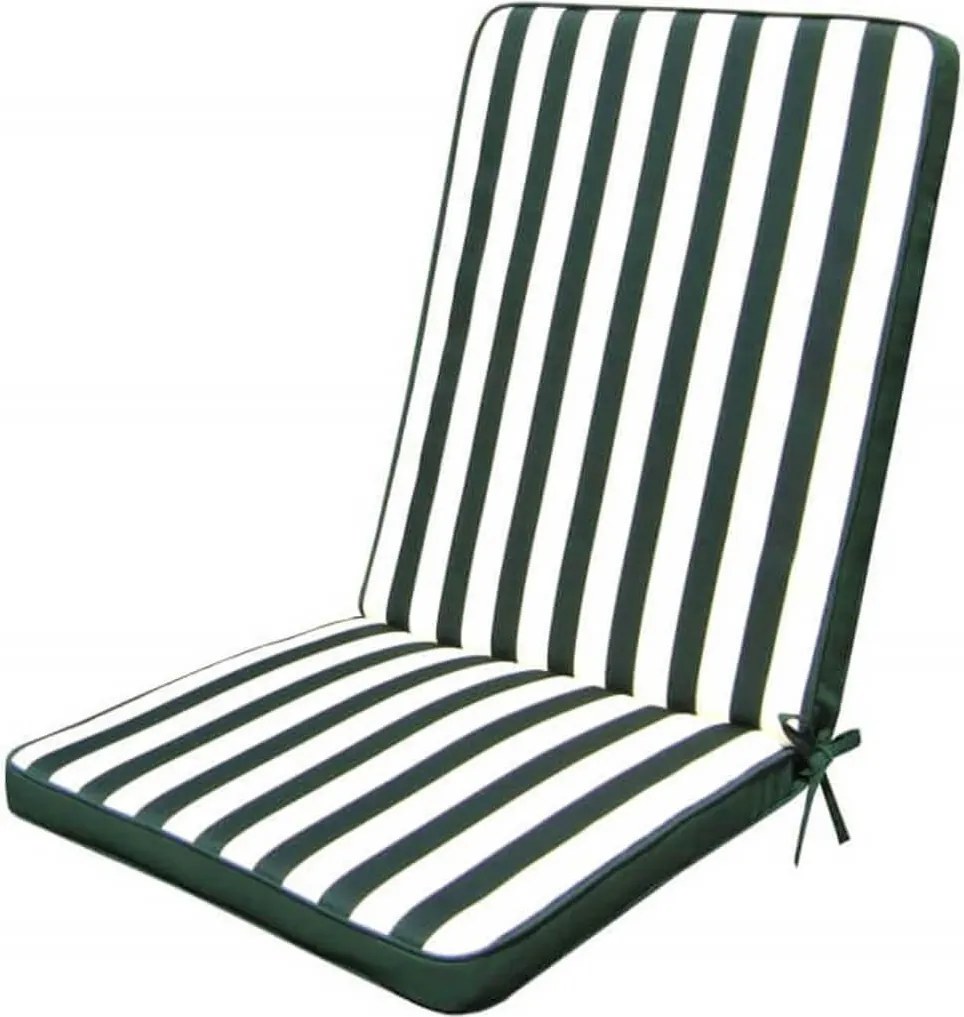 SANATY - cuscino medio con doppia cucitura idrorepellente a righe