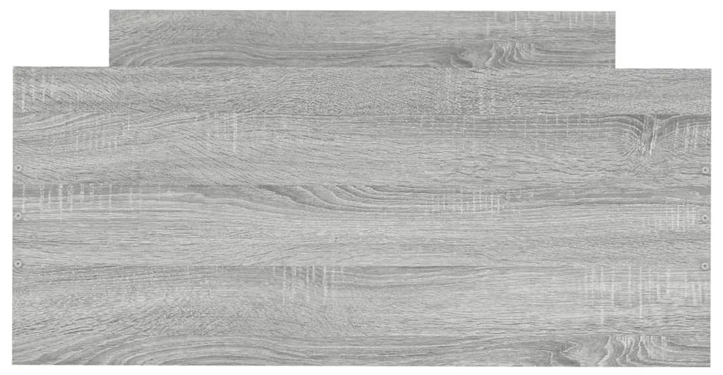 Giroletto grigio sonoma 90x190 cm in legno multistrato