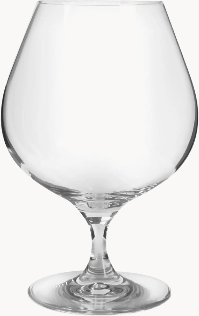 Set di 2 bicchieri da cognac in cristallo Cuvee