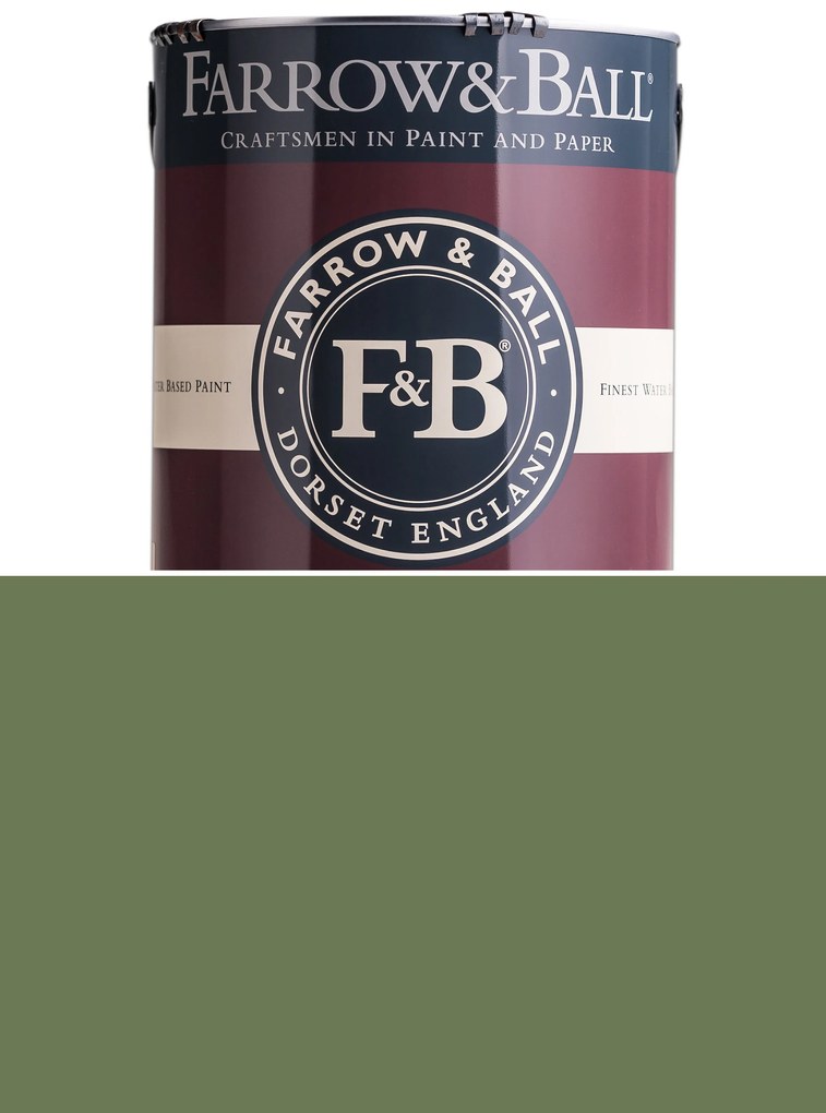 Farrow & Ball Modern Eggshell - 2,5l - Calke Green 34