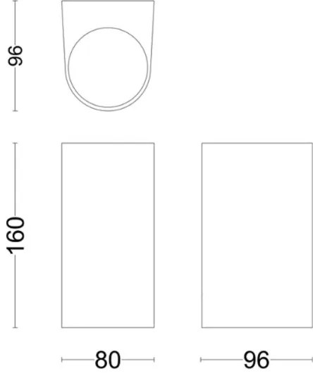 Philips - Applique da esterno NIGHTINGALE 2xGU10/35W/230V IP44