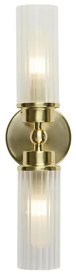 Searchlight 29982SB - Applique da parete IMPERIAL 2xG9/33W/230V ottone