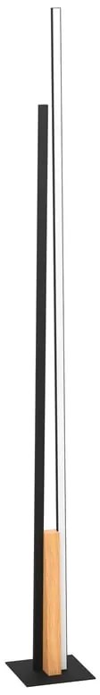 Lampada da terra LED Panagria  nero, luce bianco caldo 2880 lumen EGLO